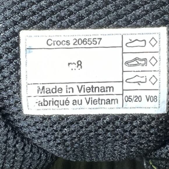 Crocs Literide Dip Pacer Mesh Lace Up Sneakers F900 Men's 8 | Women's 10 - Picture 12 of 13